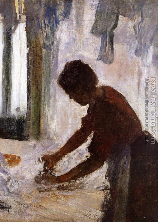 Edgar Degas : Woman Ironing III